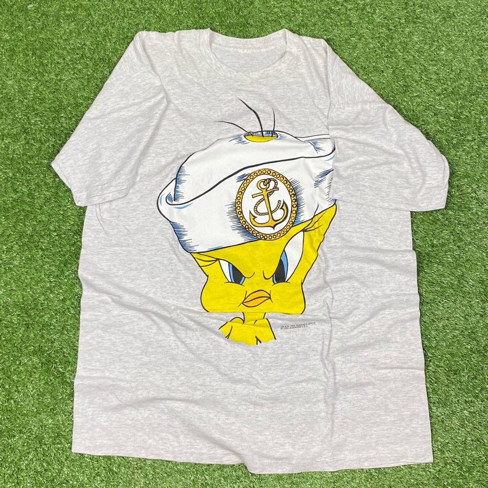 Vintage 1994 warner bros tweety bird tee men’s size XL